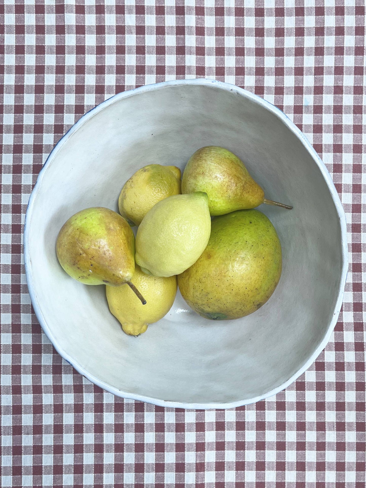 Arodene Serving Bowl in Batik Blue