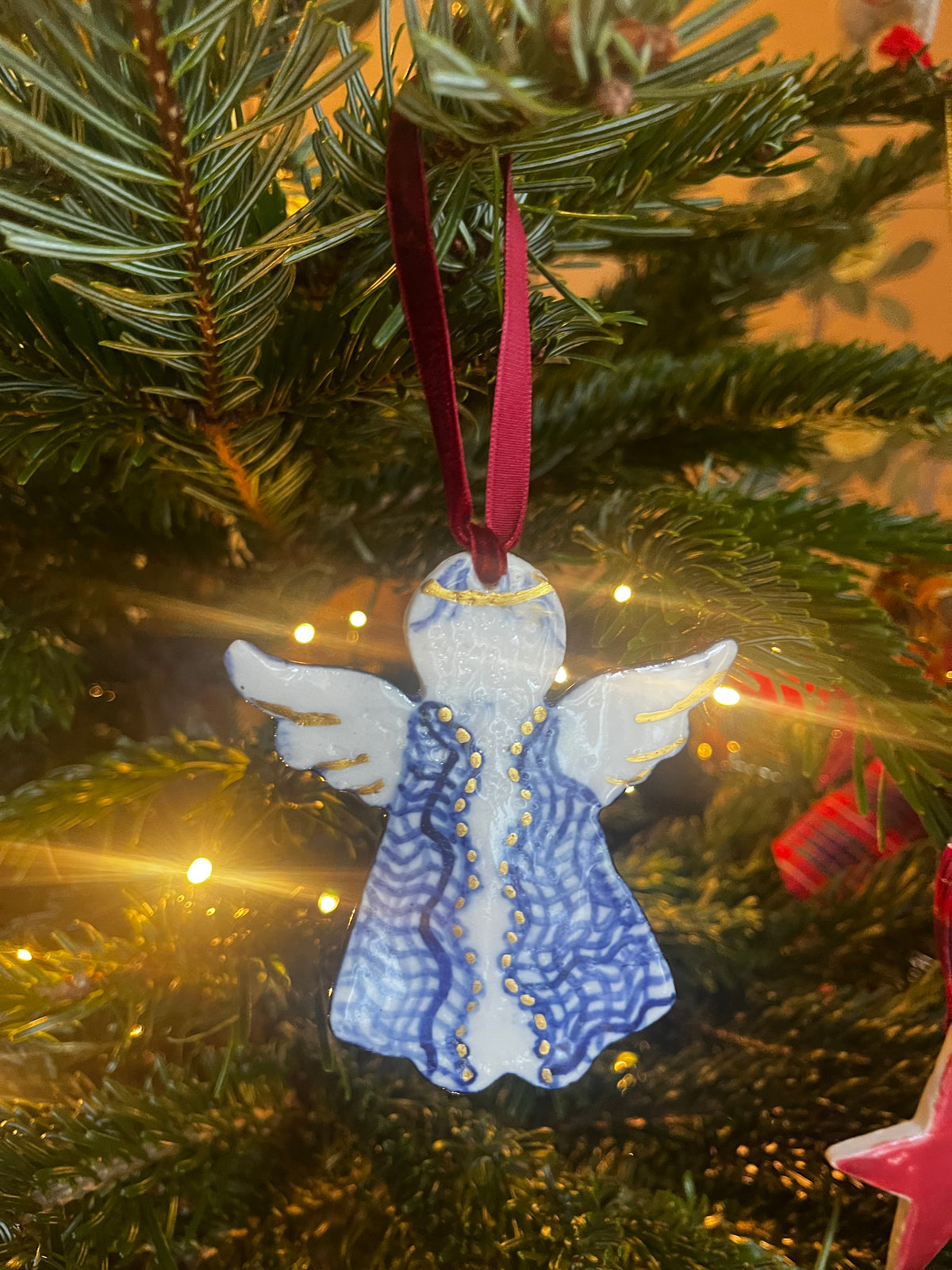 Porcelain Angel Decoration F