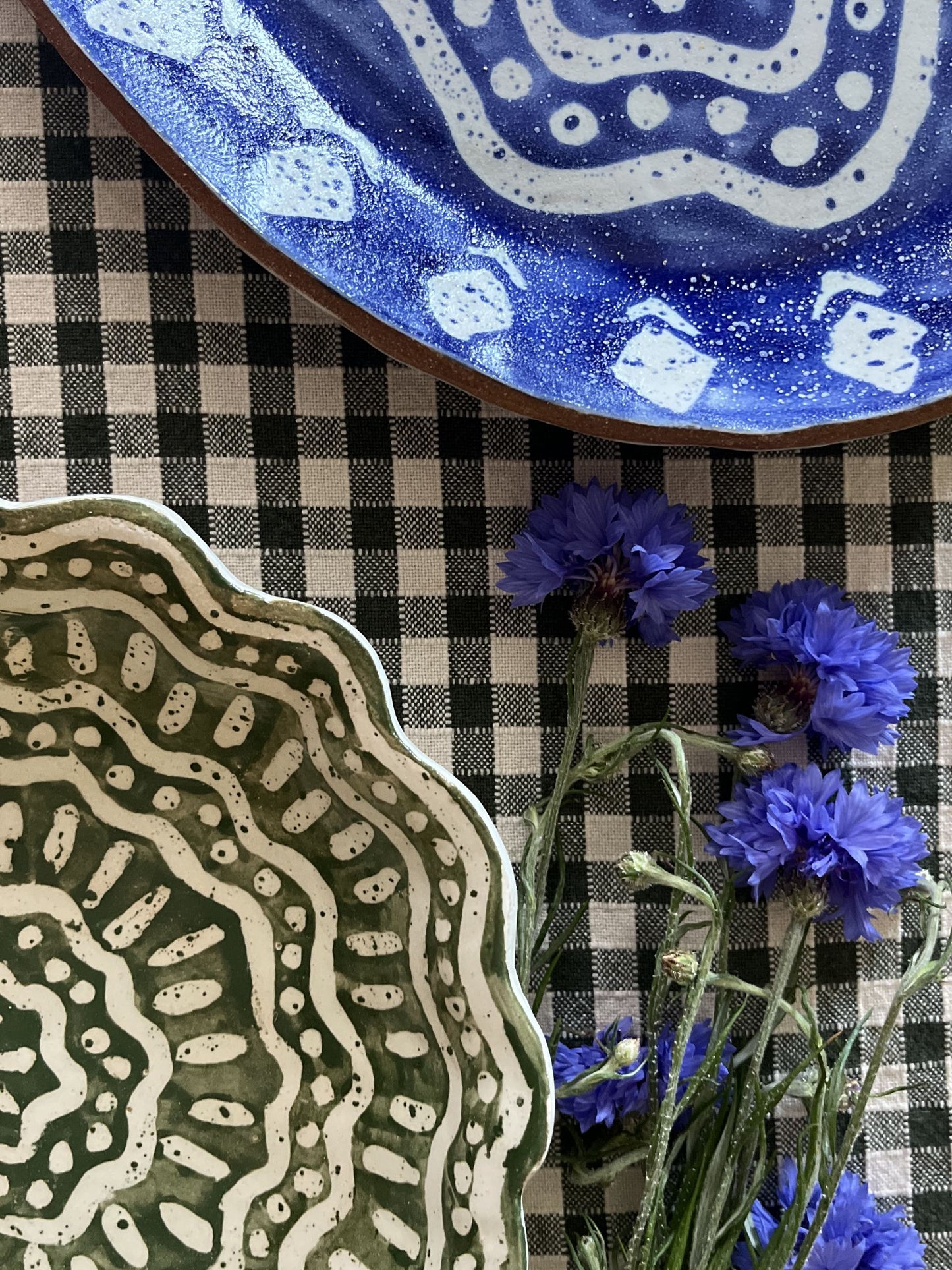 Kestrel Bowl Sml in Batik Kale Green