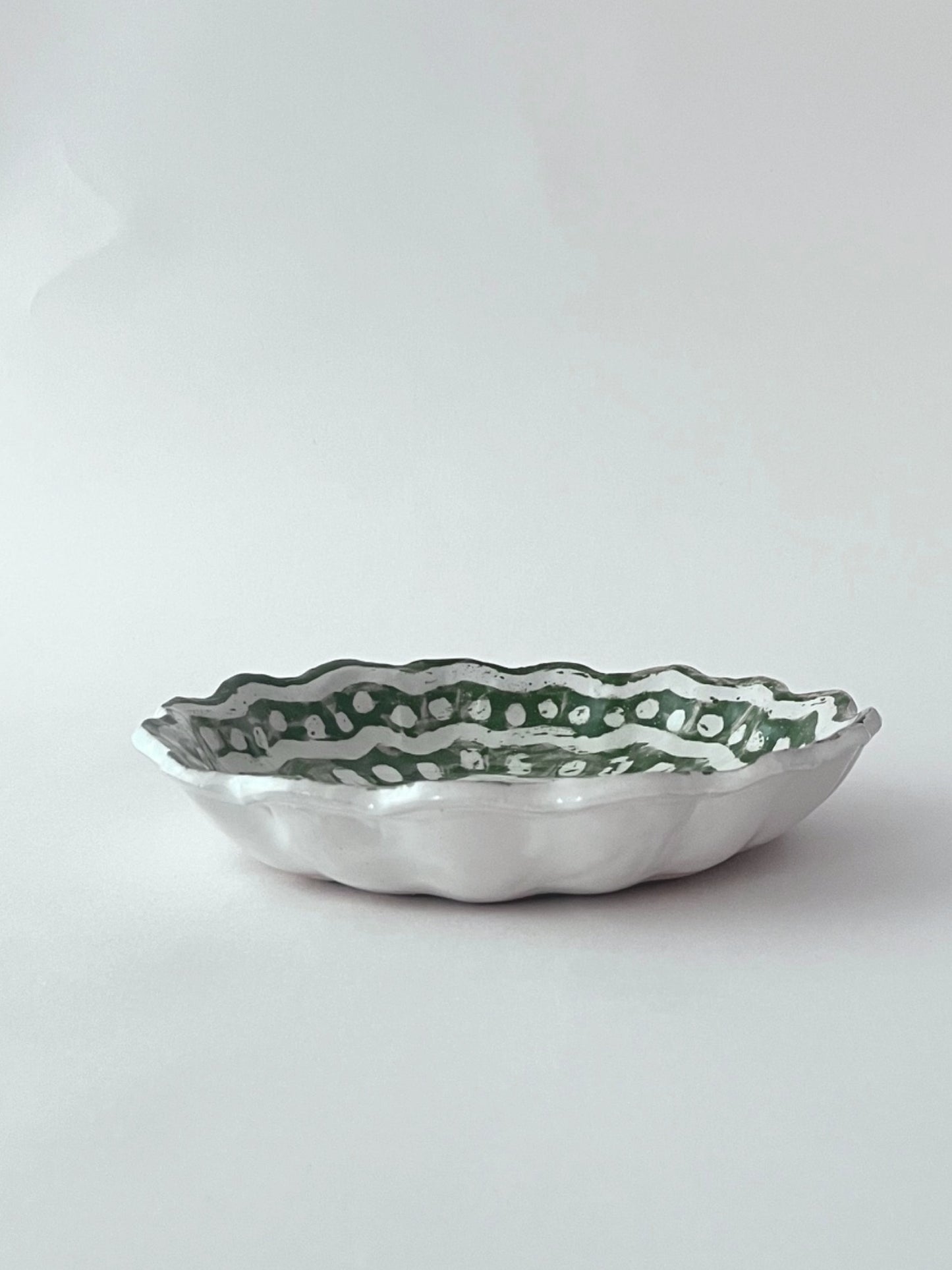 Kestrel Bowl Sml in Batik Kale Green