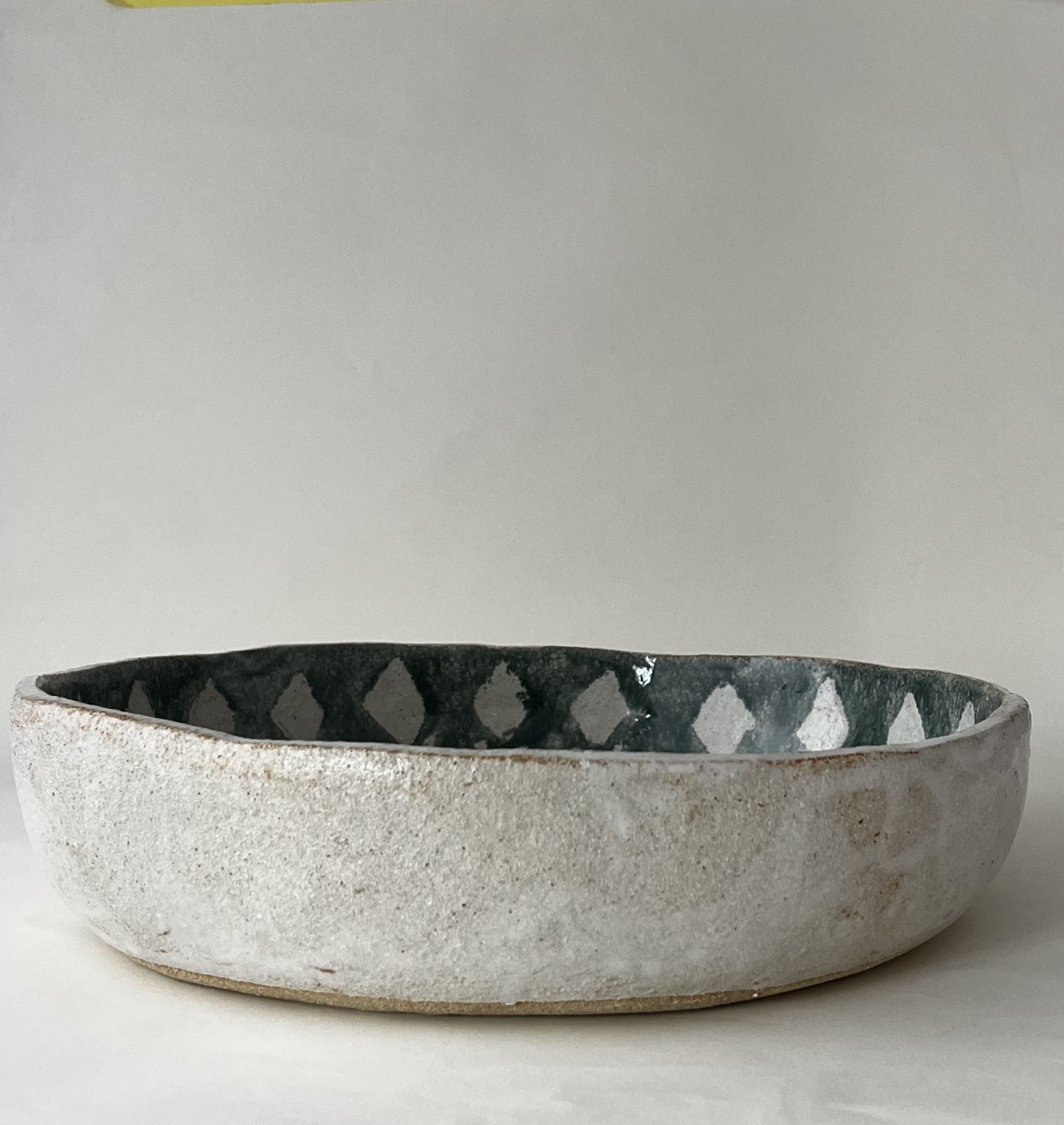 Lurline Serving Bowl Lrg in Batik Sea Green