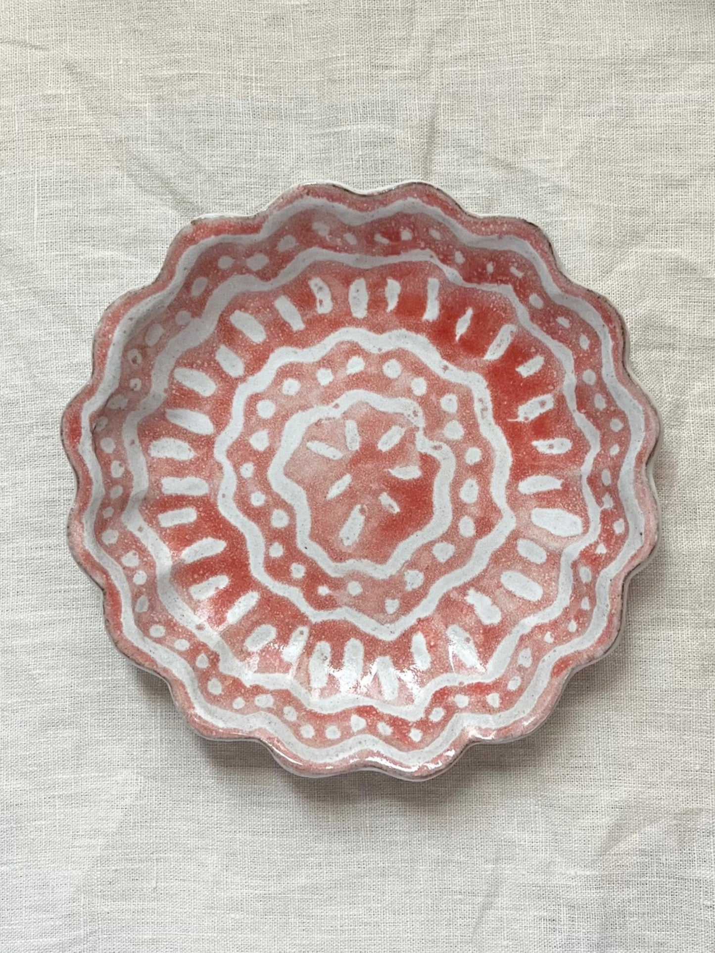 Kestrel Bowl Sml in Batik Coral