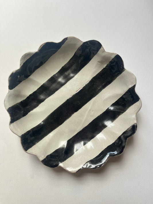 Kestrel Bowl Sml in Stripe Black (Seconds)