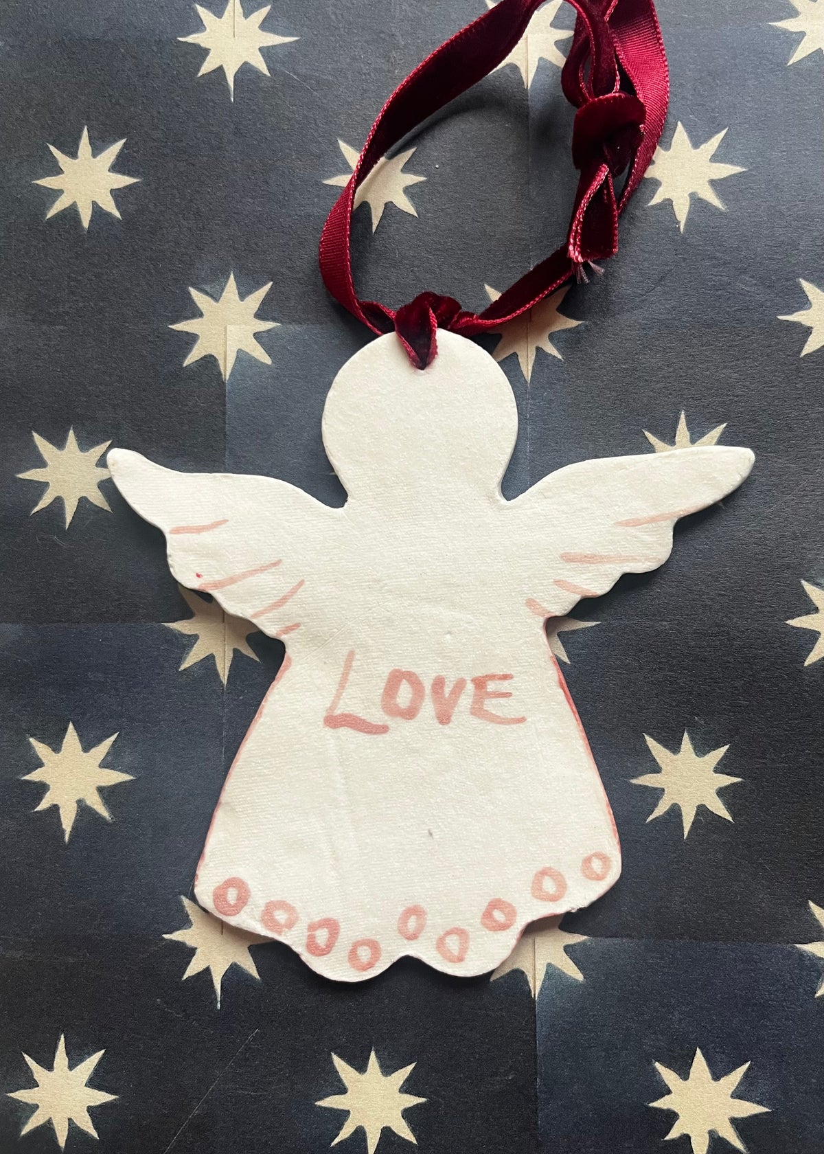 Porcelain Angel Decoration E