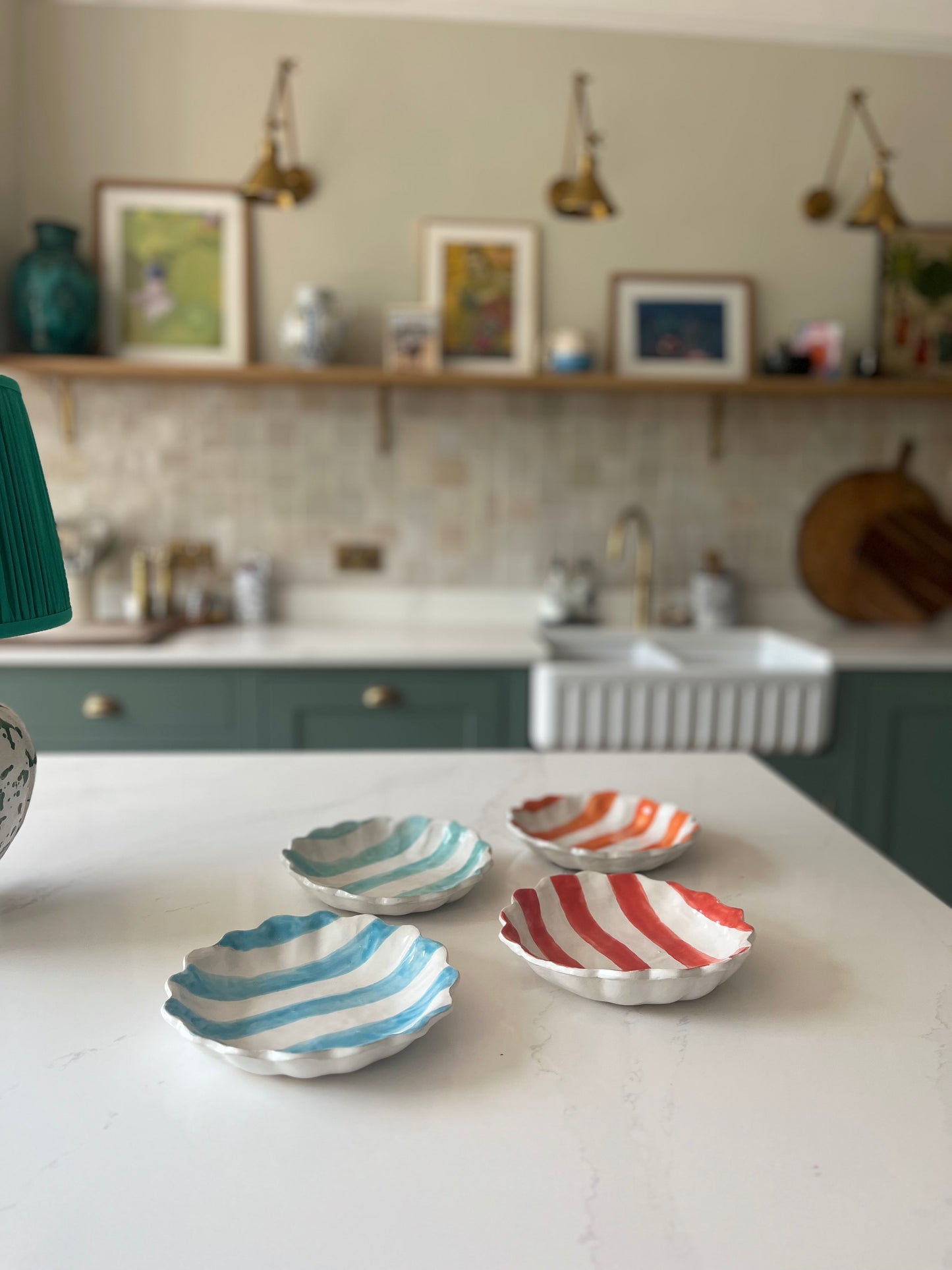 Set of 4 Kestrel Bowls Sml in Summer Stripes