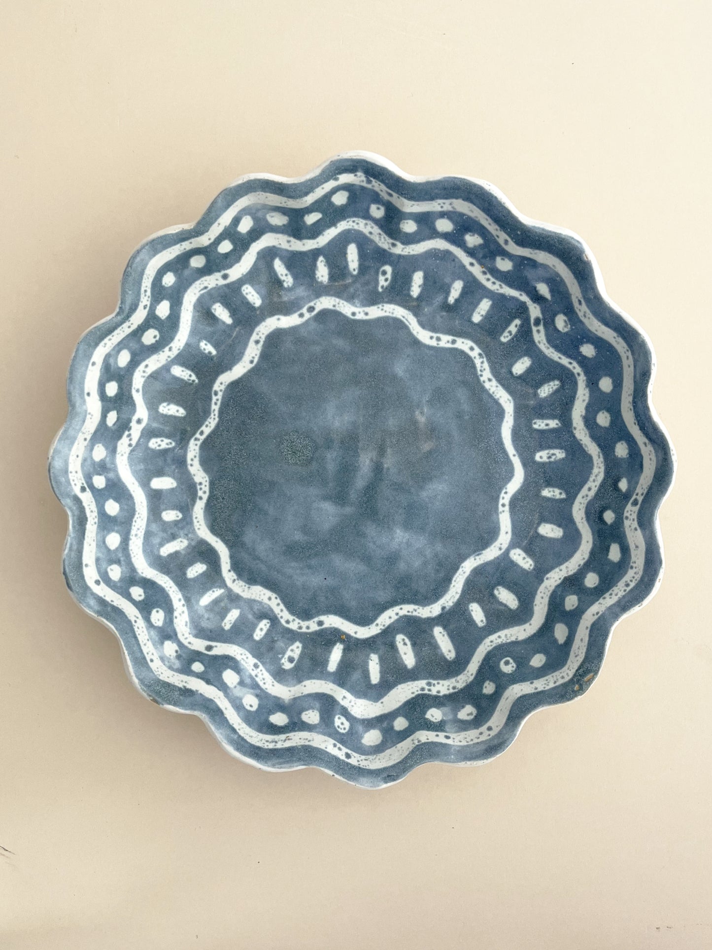 Kestrel Bowl Lrg in Open Batik Ocean