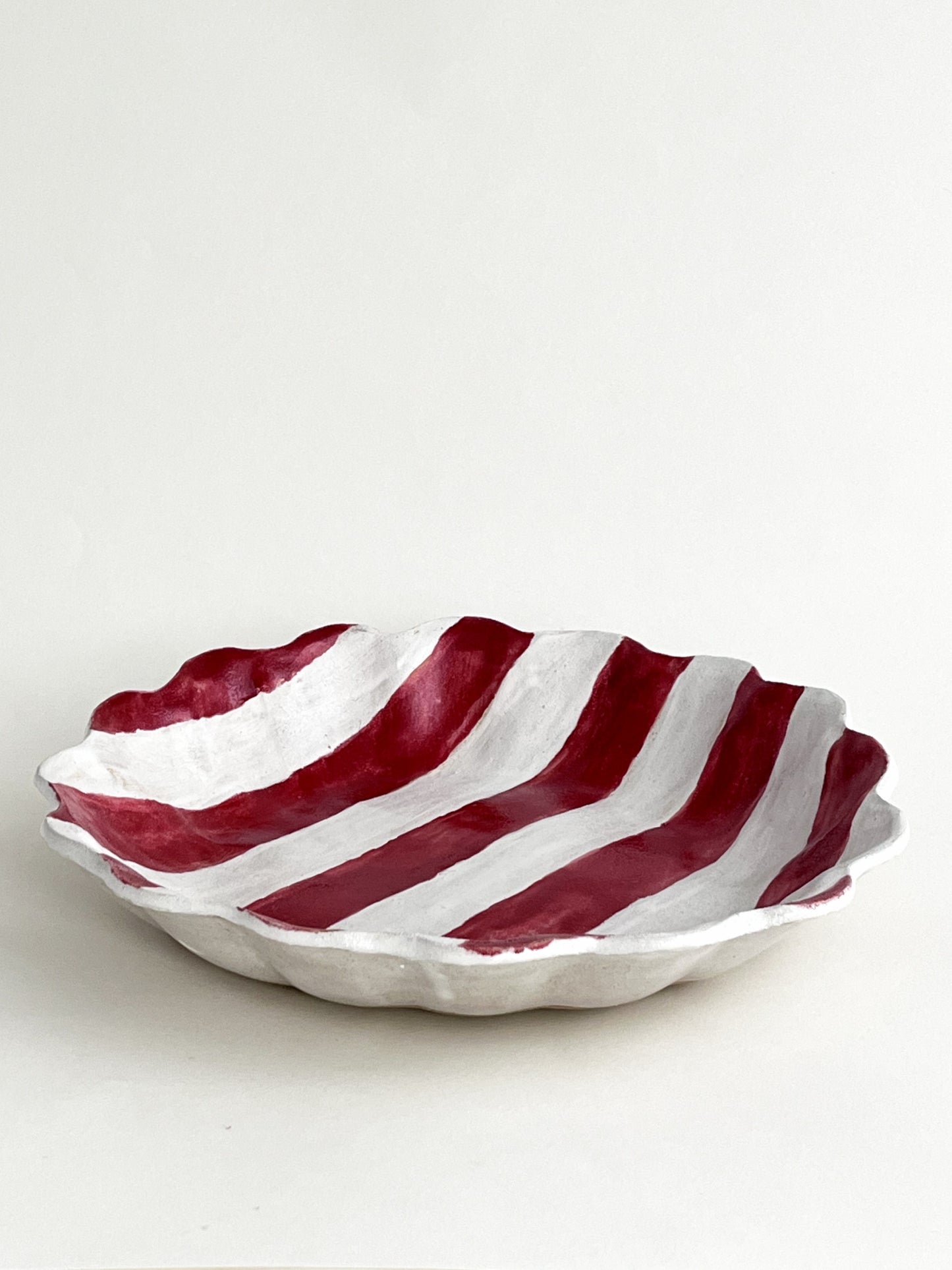 Kestrel Bowl Lrg - Stripe Red