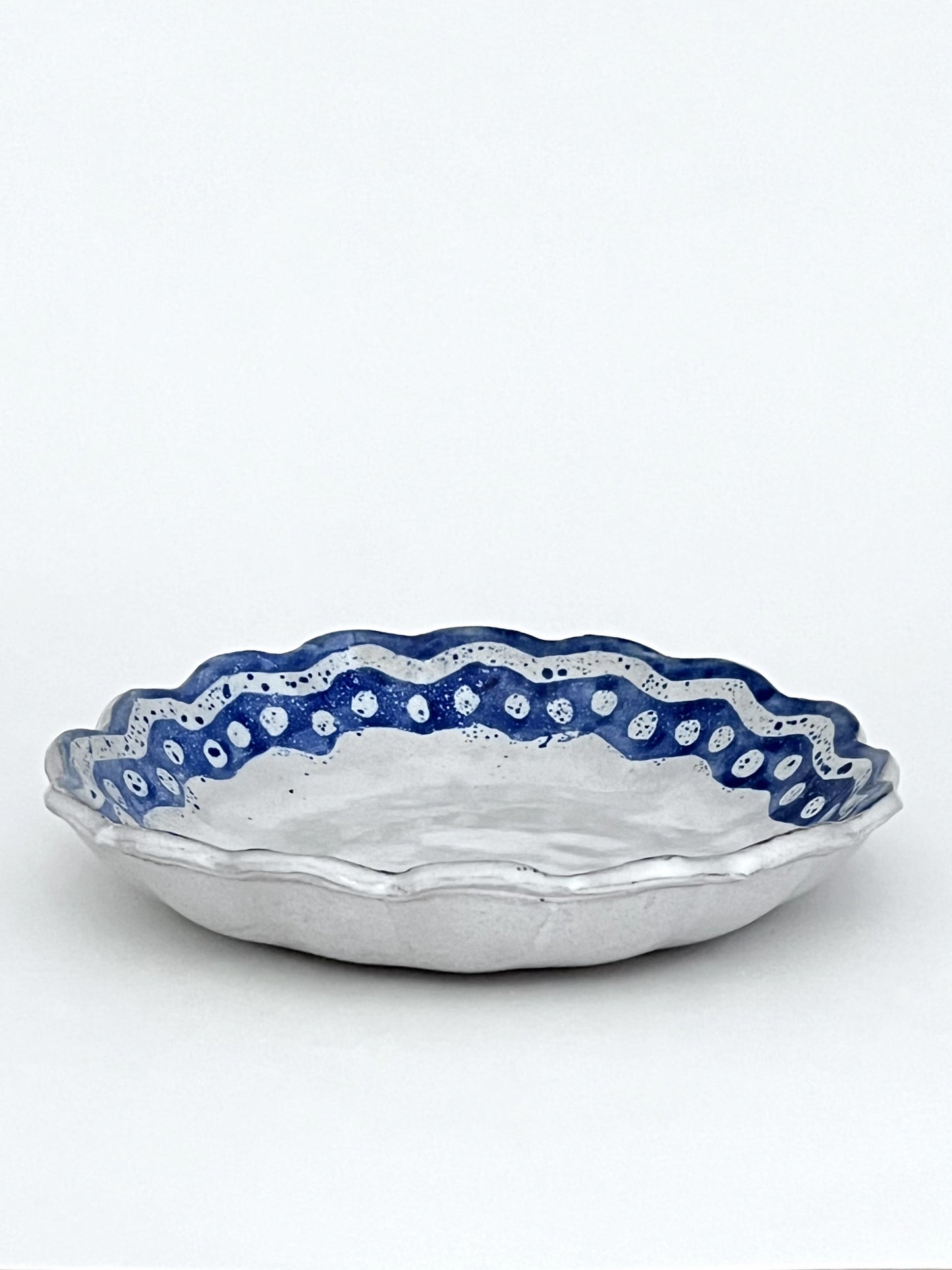 Kestrel Bowl Sml in Batik Border Blue