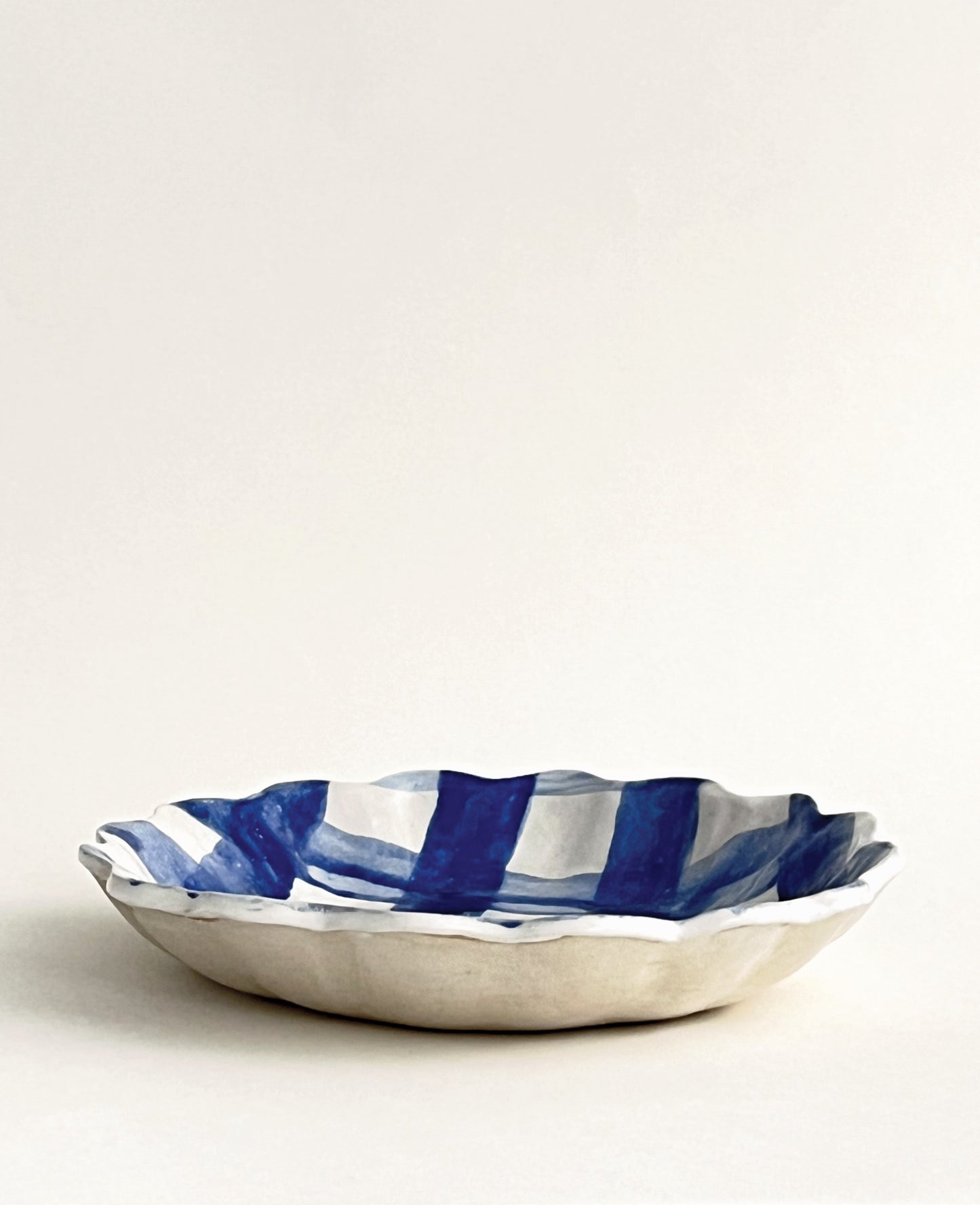 Kestrel Bowl Sml in Gingham Blue