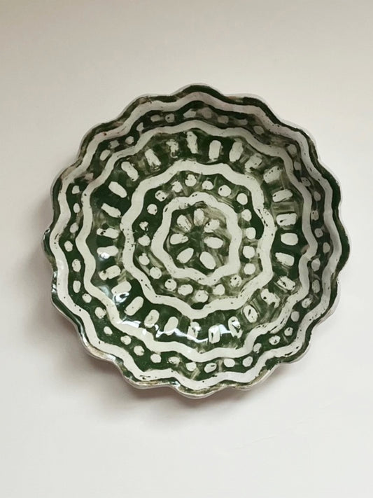 Kestrel Bowl Sml in Batik Kale Green