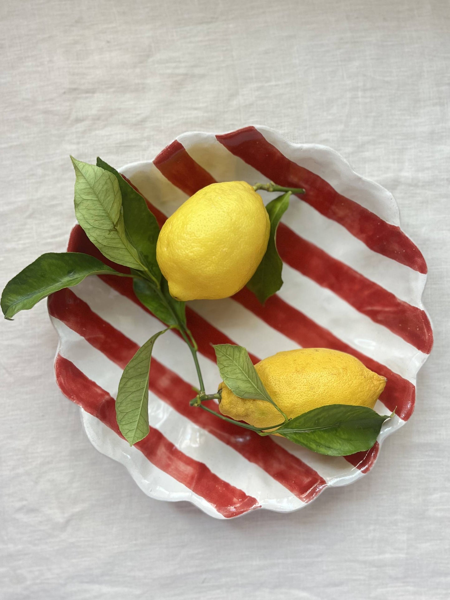 Kestrel Bowl Lrg - Stripe Red