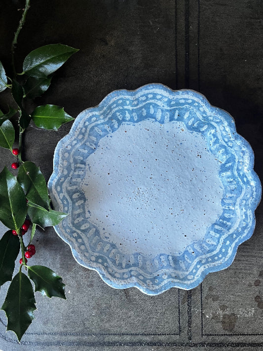 Kestrel Bowl Lrg in Open Batik Ocean