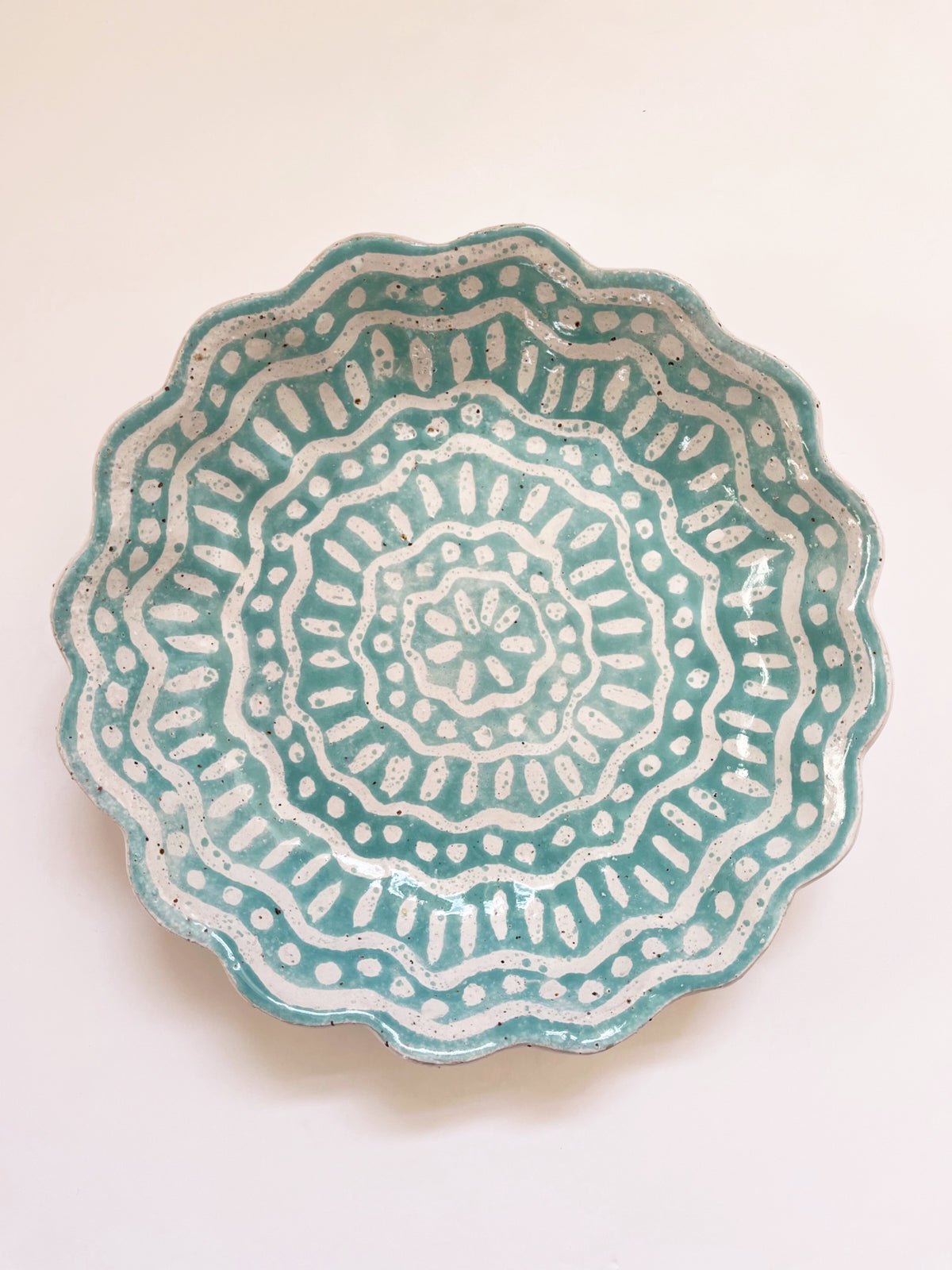 Kestrel Bowl Lrg in Batik Aqua